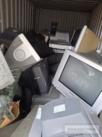 Zużyte urządzenia zawierające niebezpieczne elementy (m.in. telewizory, monitory) /kod odpadu 16 02 13*/ 